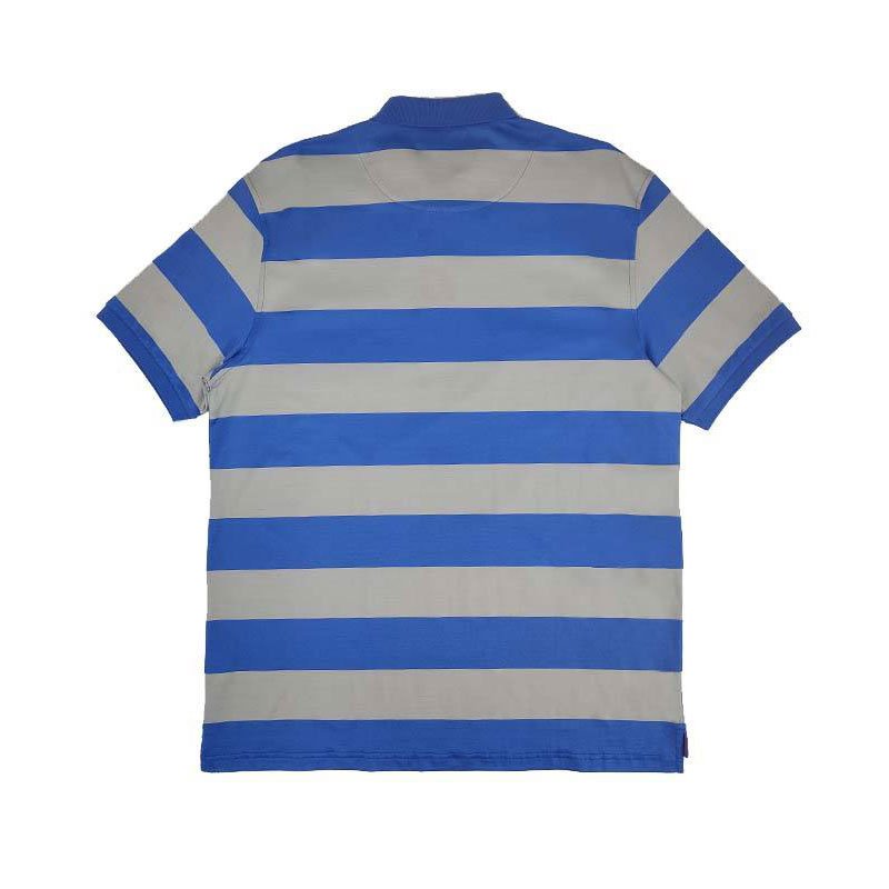 OEM/ODM Summer Short Sleeve Polo Shirts Cotton Striped Heavyweight 100% Cotton Wholesale Men's Shirts Plain Cotton T-Shirt