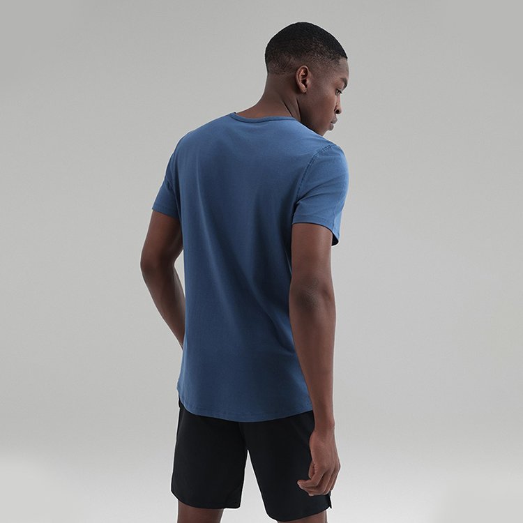 Custom Logo Men 5 Year Basic Sports Quickly Dry Workout Gym Casual Lulu Short Sleeve Top Wear Men's t-Shirts Men's Shirts