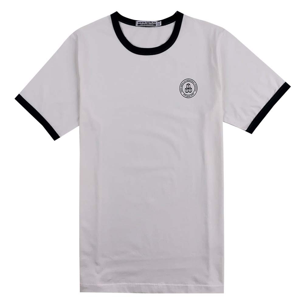 Custom Tshirt 100% Premium Pure Cotton Plain White Classic Short Sleeved Tee Plus Size Men's T-shirts Manufacturer