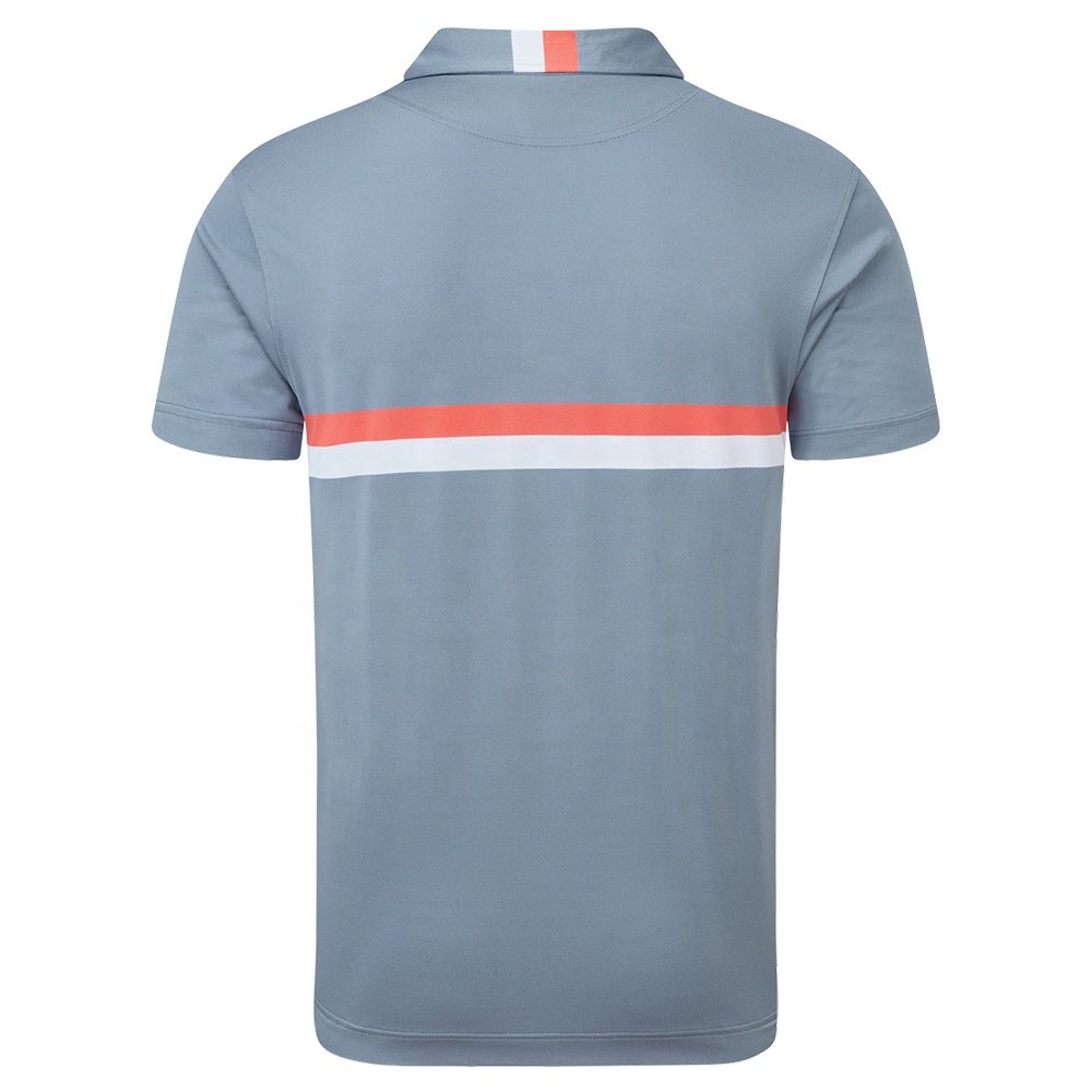 Custom Golf Polo Shirt Men Polo Wears Quick Dry Summer Polo Shirt Men Clothing Sustainable Eco Friendly Factory Production