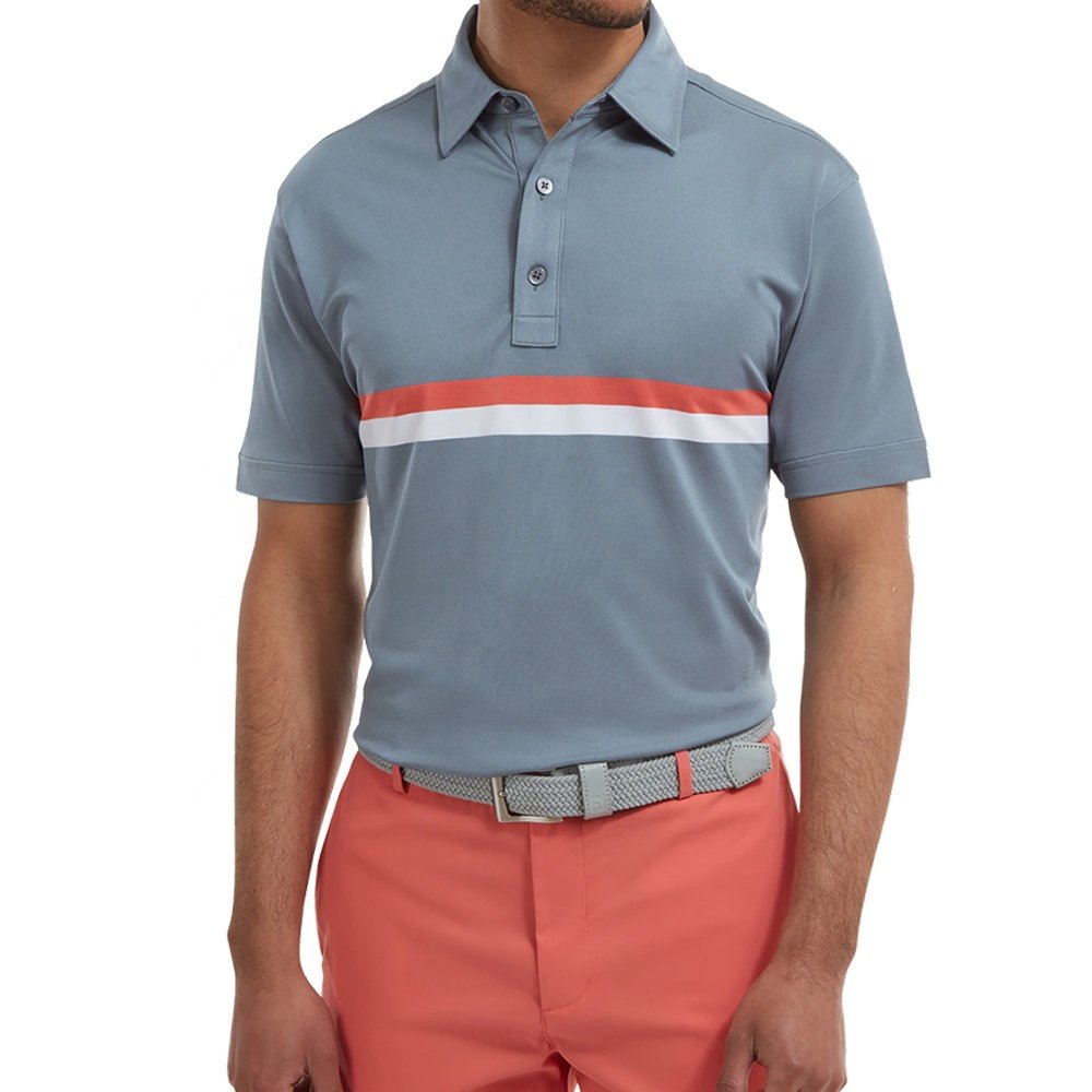 Custom Golf Polo Shirt Men Polo Wears Quick Dry Summer Polo Shirt Men Clothing Sustainable Eco Friendly Factory Production