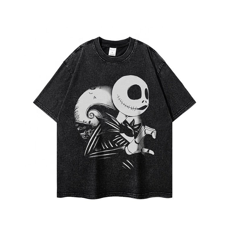 Low MOQ Custom Men's T-shirts Breathable Cotton Streetwear Graphic T Shirts Vintage Plus Size Men's T-shirts