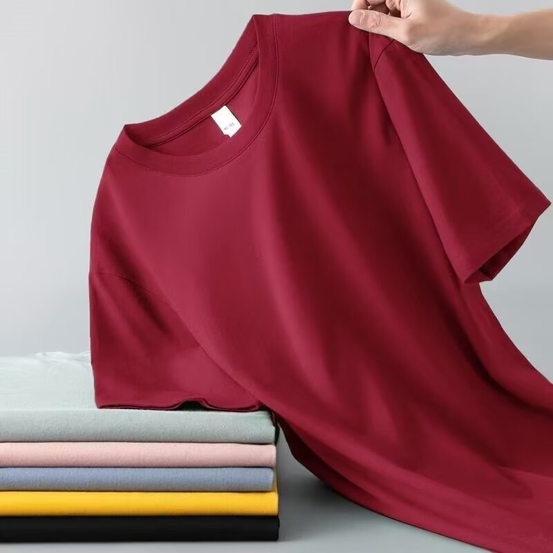 Short sleeved T-shirt for men in summer, thin, loose, casual and versatile. Korean version trendy T-shirt for teenagers