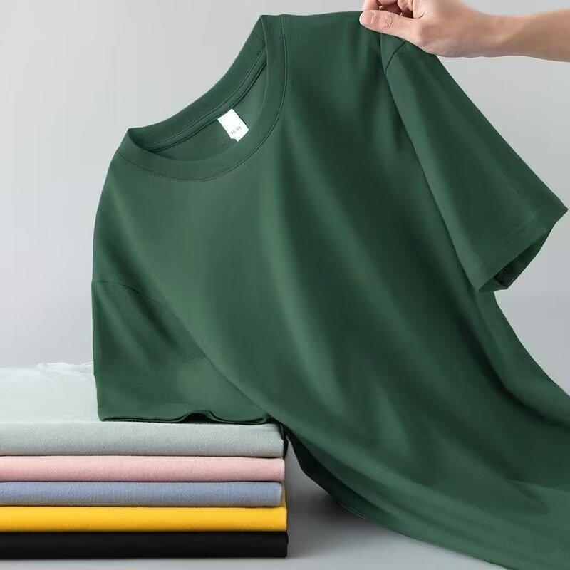 Short sleeved T-shirt for men in summer, thin, loose, casual and versatile. Korean version trendy T-shirt for teenagers