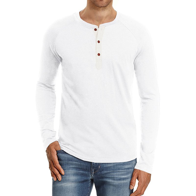 Hot Sale US Size Custom Logo Long Sleeve Casual Sportswear Workout Clothing Men's T-shirts