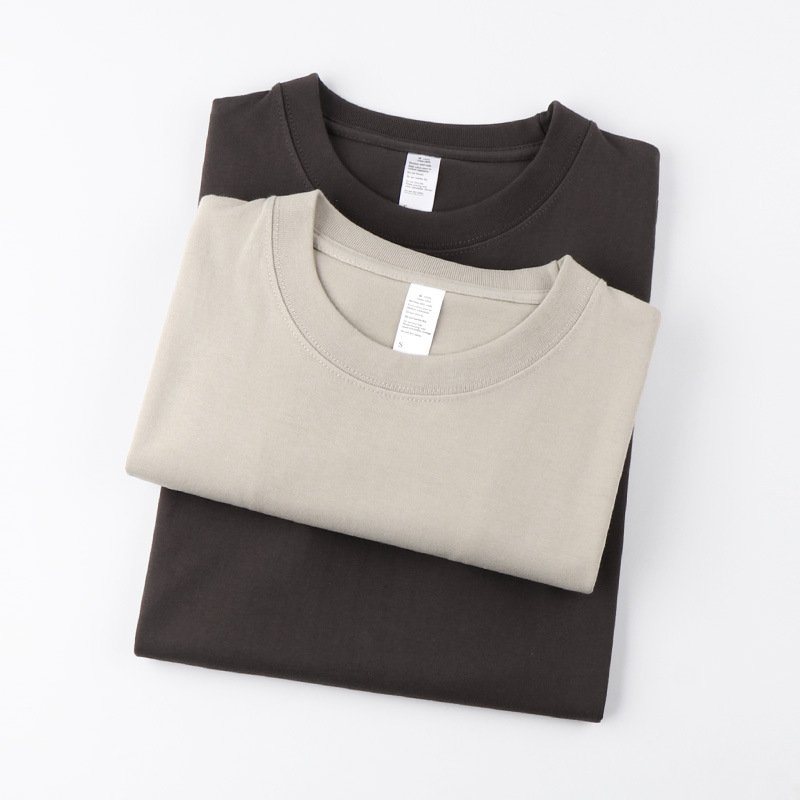 High Quality 100% Cotton Blank Men's T-shirts Customizable Heavyweight Oversized Tshirt Printing Custom T Shirt