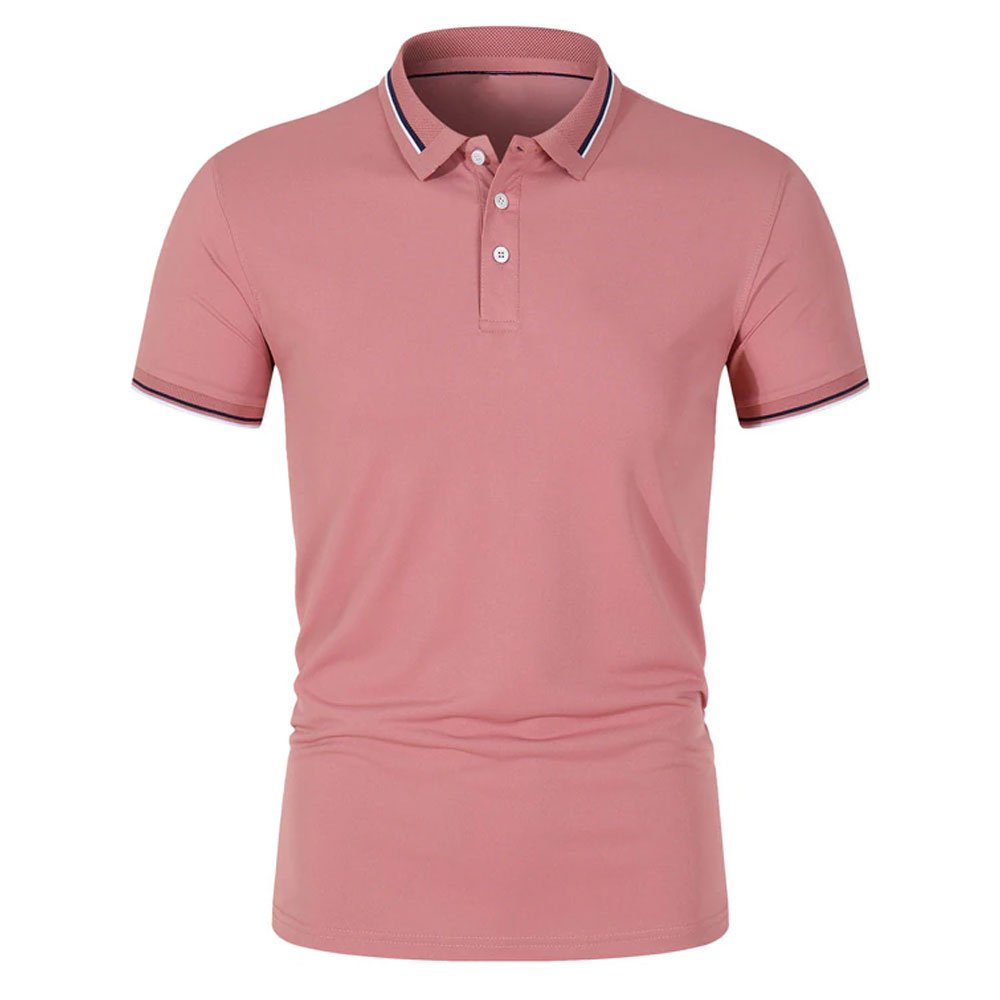 2022 New Fashion Plain Style Custom Made Men Polo T-Shirts 100% Cotton Men's Polo Shirt