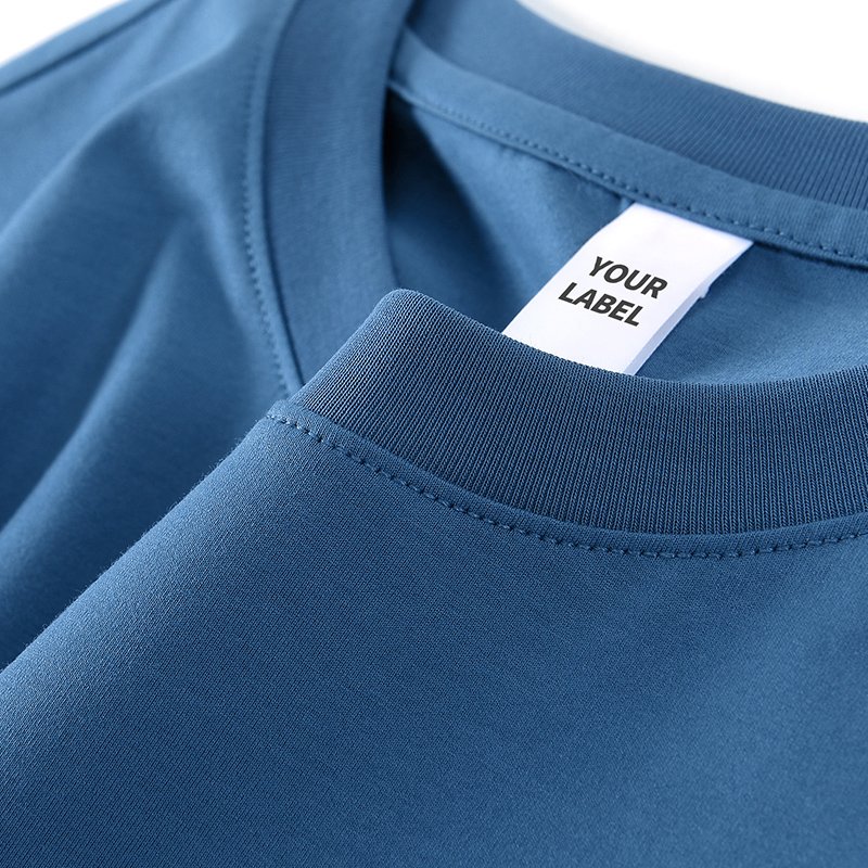 custom 100 S/ 2 double-mercerized light and soft plus size men's t-shirts