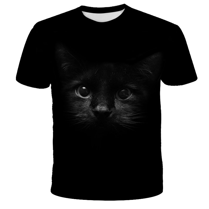 Animal printed Polyester T-shirt Hot Selling T-shirt With All Sublimation printed quick dry breathable printed Men tshirt