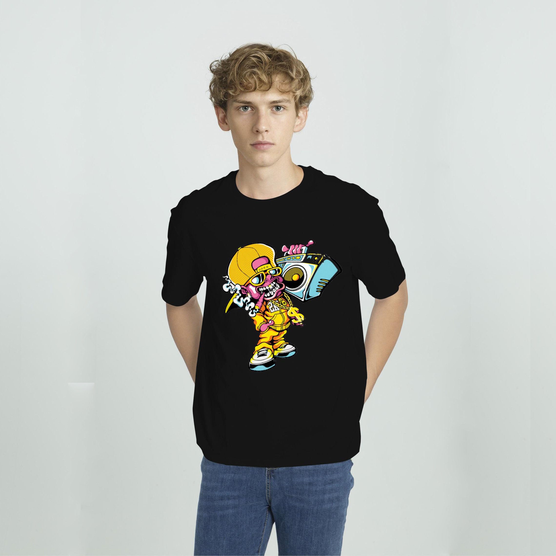 Men's Summer T-shirts OEM Custom Digital Print High Quality T Shirts for Men Stylish 2021