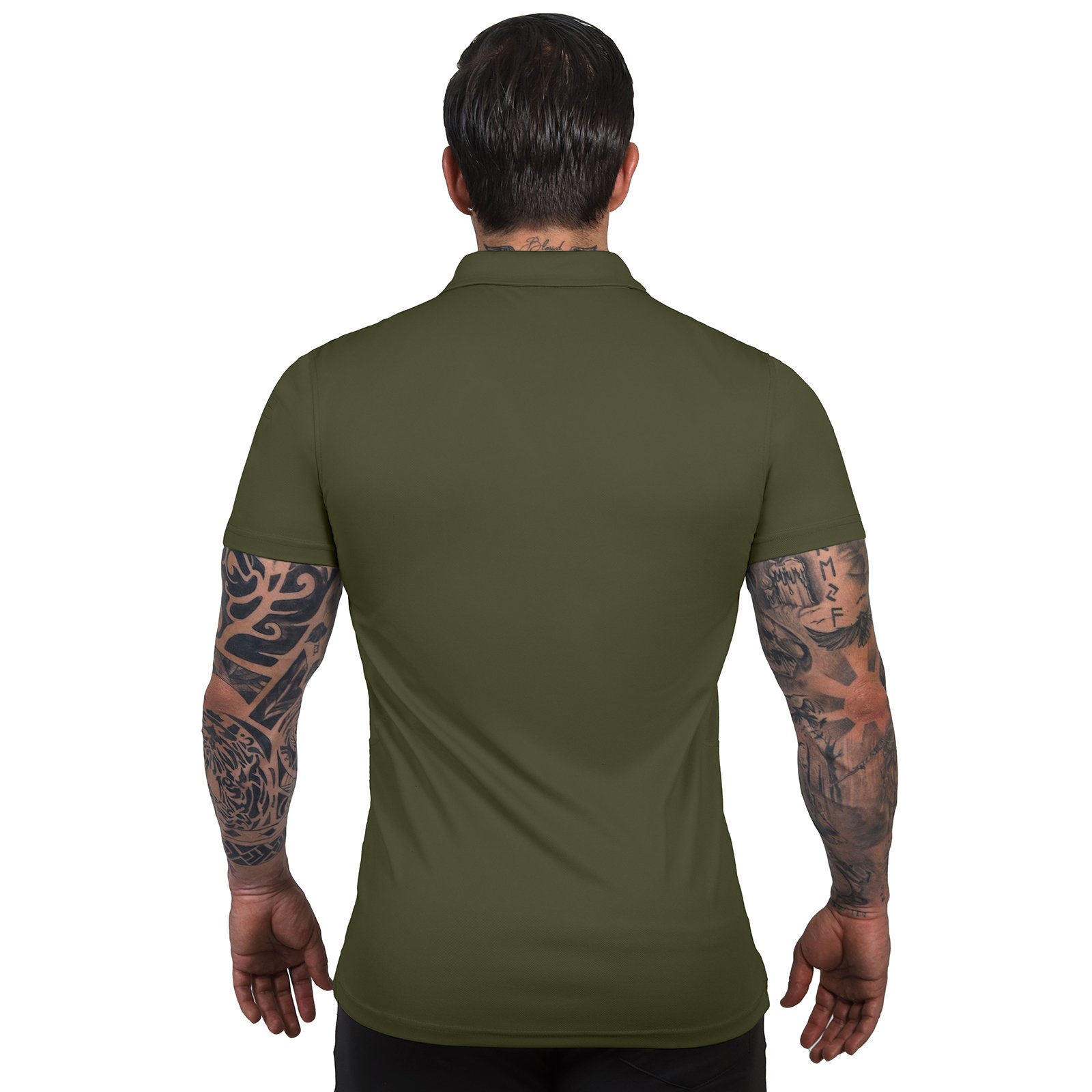 Wholesale Summer New Arrival Sports Solid Color knitted Polyester Men's Polo T-Shirt