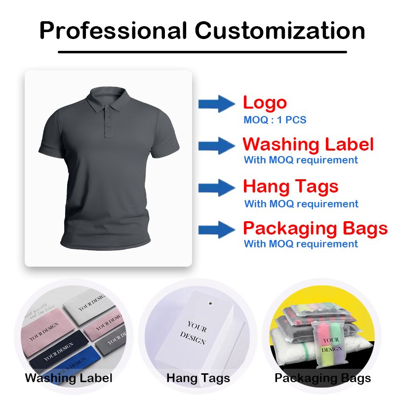 Wholesale Summer New Arrival Sports Solid Color knitted Polyester Men's Polo T-Shirt