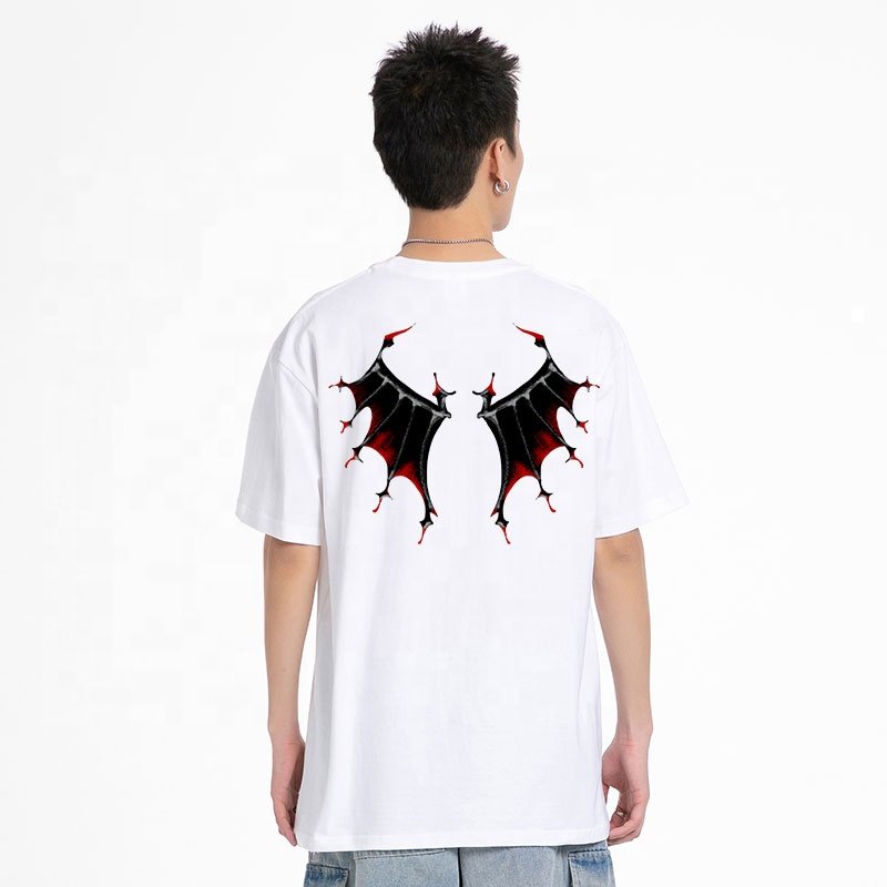 dropshipping original men's T-shirt gothic wind plus size short-sleeved to customized Couple's model clothing T-shirts