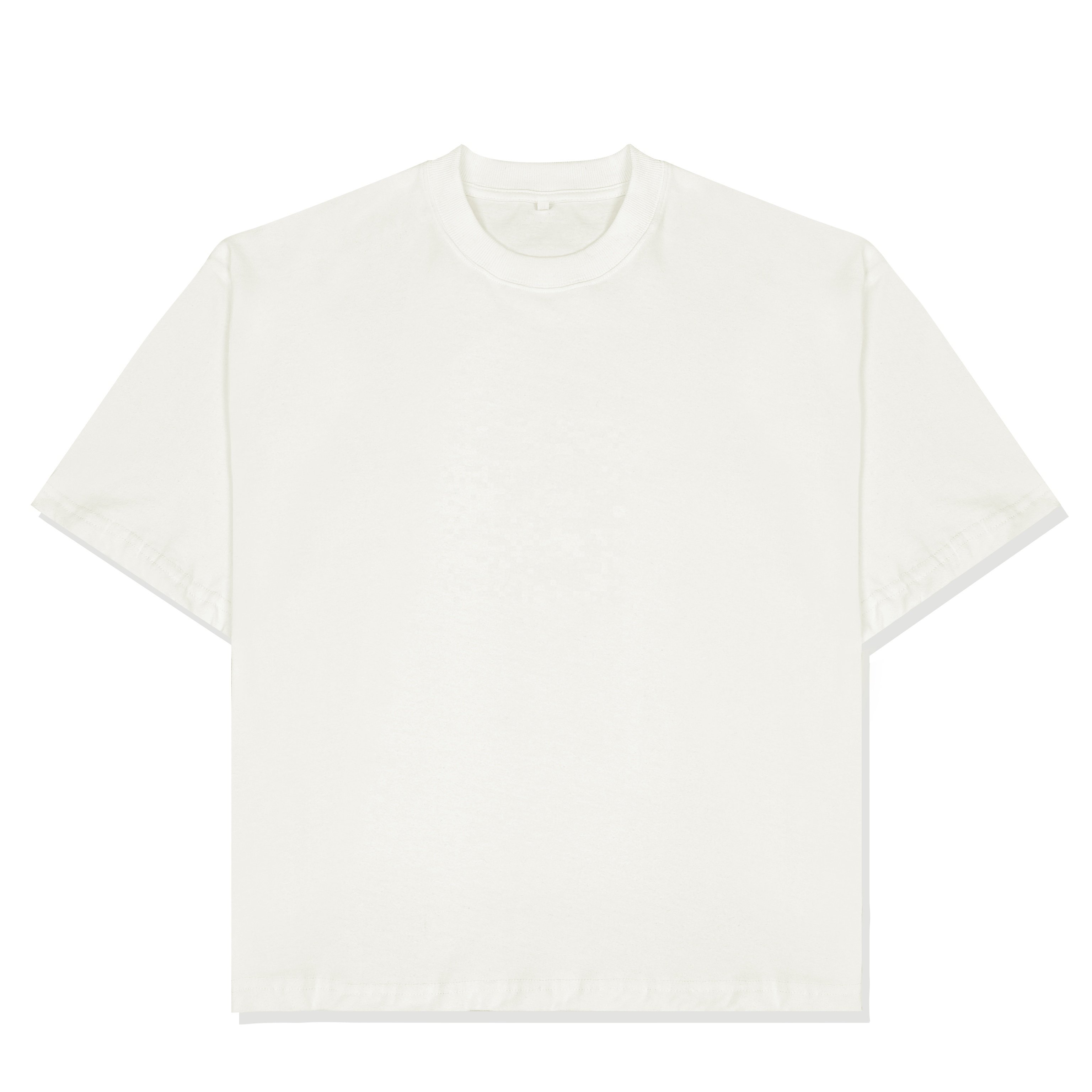 Manufacturer Custom Men's boxy-fit-blank-tee-shirts Box Cut Tee Streetwear Cotton Drop Shoulder Oversized Crop T-shirt for Men