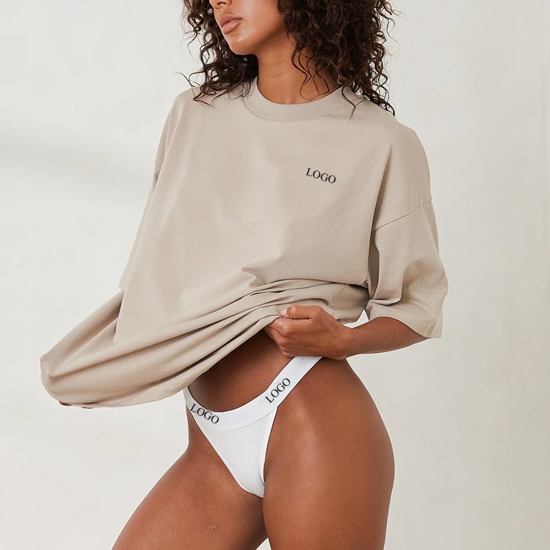 F230371 Clothing Manufacturers Custom T-Shirt Logo Patch Women Oversized Tee Classic Causal Running Sports T-Shirt For Women