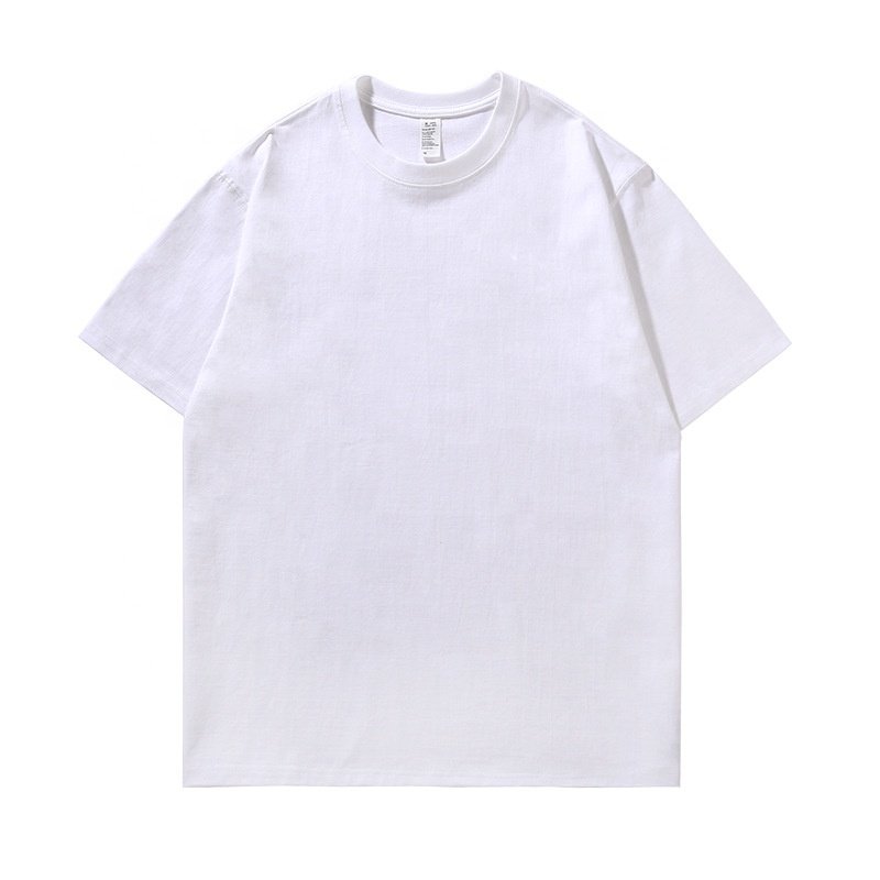 Custom High Quality heavy cotton Blank plain bulk 100% Cotton drop shoulder hip hop men's t-shirts oversized-t-shirt