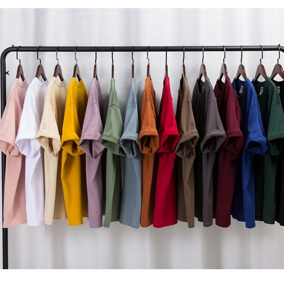 High Quality Cotton Custom 280g T Shirt For Men Blank Heavy Weight Oversized Tshirt Printing Men's T-Shirts