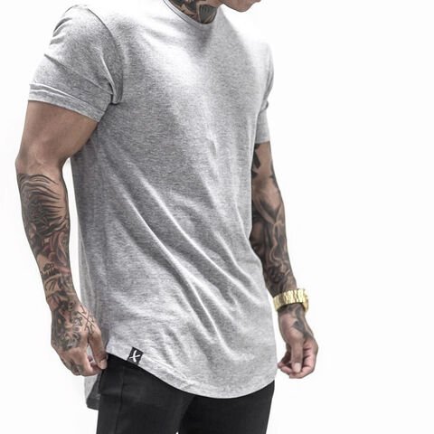 Wholesale news Custom Short Sleeve plain cotton Breathable Sport Running Fitness Men's T Shirt