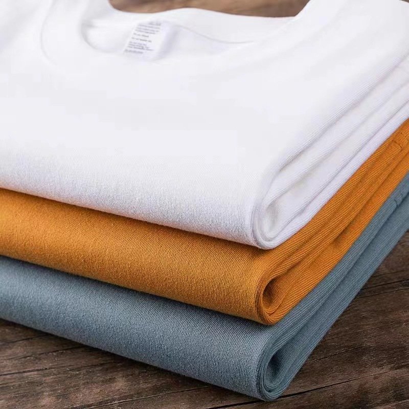 High Quality 100% Cotton Blank T-shirts Wholesale Heavyweight Oversized Tshirt Printing Custom Men's T Shirt