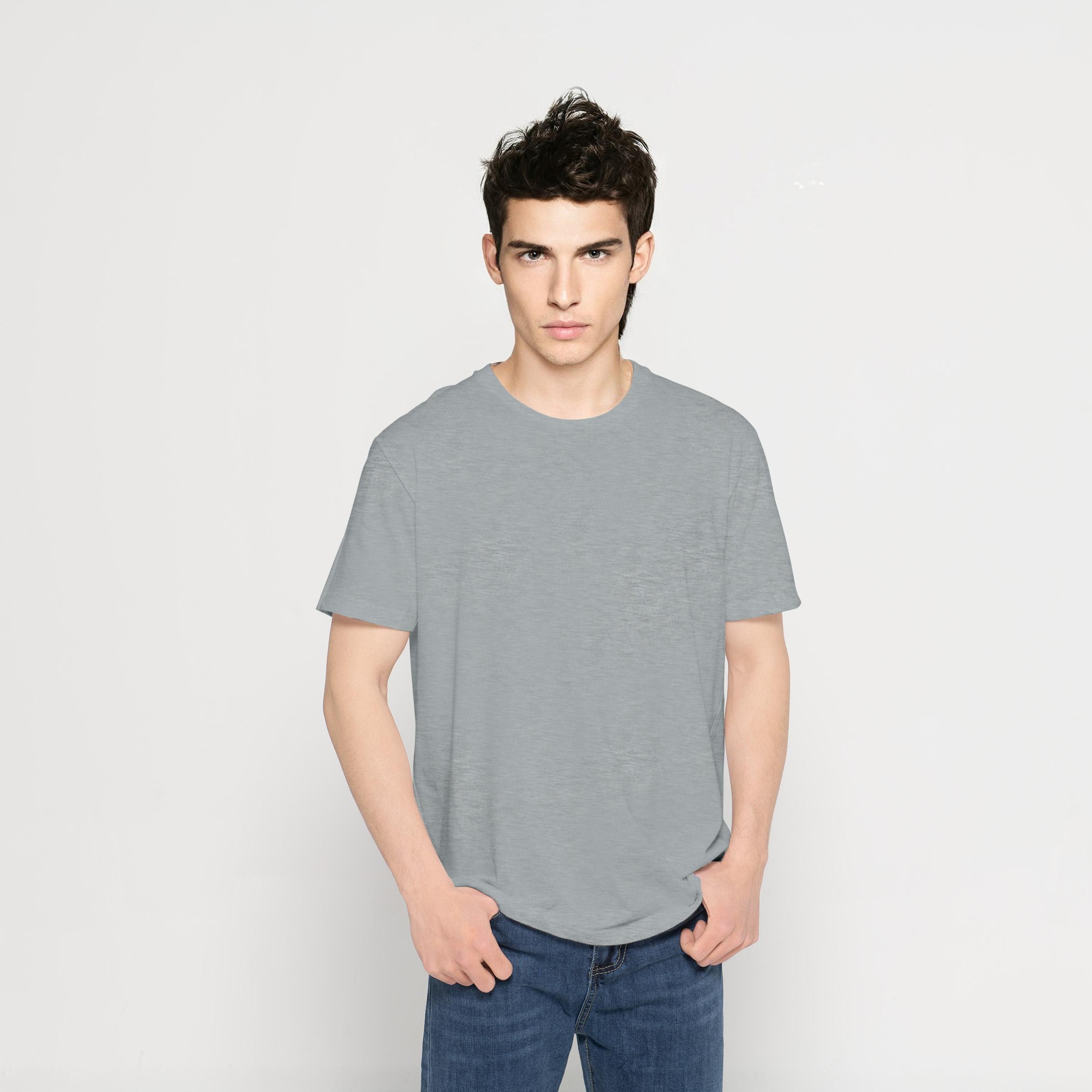 US/EU Size 160GSM Men Oversized Tshirt 100% Sublimation Polyester T shirts Blank Plain Custom Plus Size Men's T-shirts