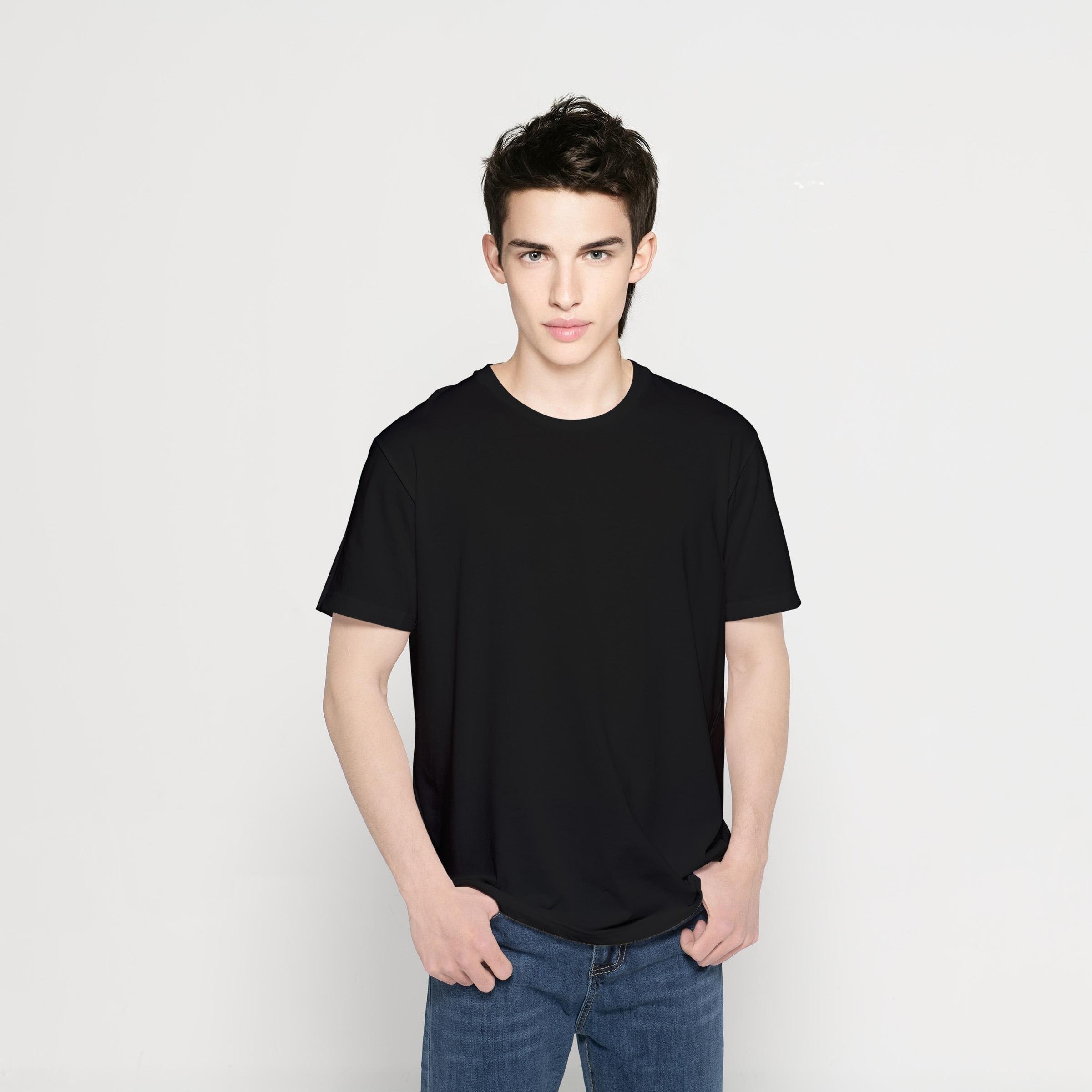 US/EU Size 160GSM Men Oversized Tshirt 100% Sublimation Polyester T shirts Blank Plain Custom Plus Size Men's T-shirts