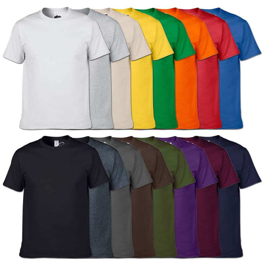 Factory Wholesale Custom Oem Odm 100% Cotton T Shirt Clothes Oversized Plus Size Men'S T-Shirts