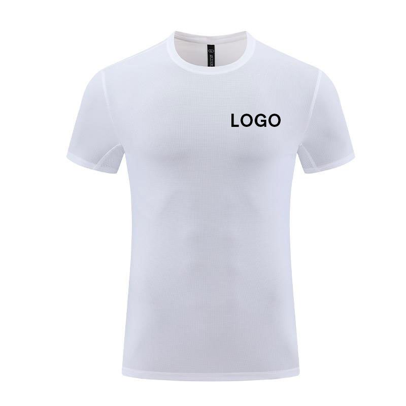 Men Short Sleeve Summer T Shirts Workout Sports Tee Shirts For Men Plain White Fashion Men'S Clothing