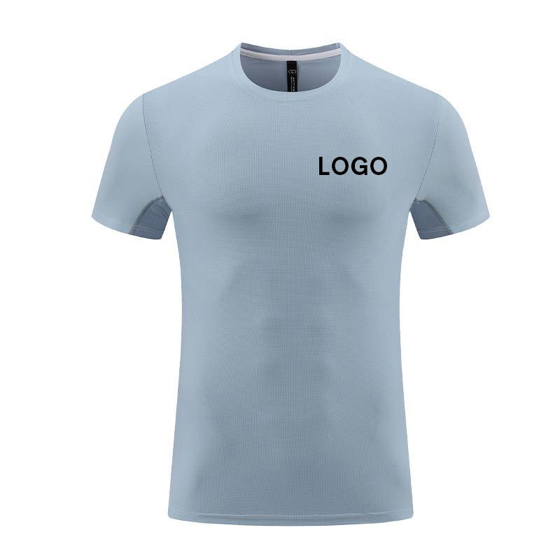 Men Short Sleeve Summer T Shirts Workout Sports Tee Shirts For Men Plain White Fashion Men'S Clothing