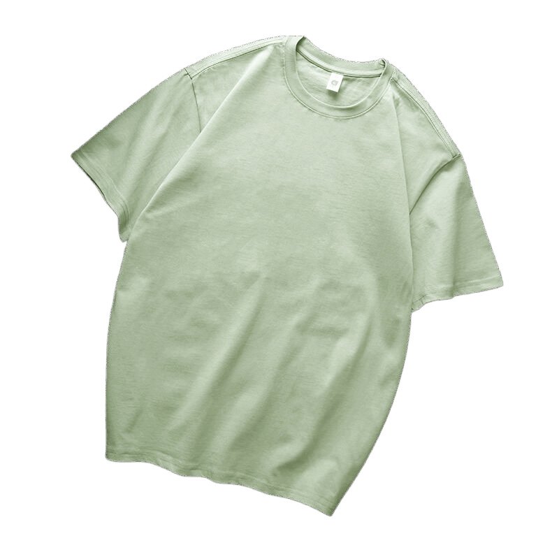 Thick Jersey Heavy Cotton Oversized Blank T shirt Good Cotton Customize Logo Off Shoulder Loose T-shirts For Men