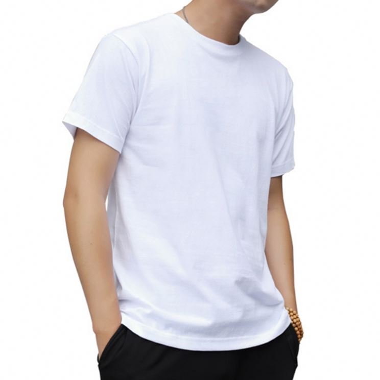 OEM Print Logo High Quality Low MOQ 230 grams 100% Cotton Custom Blank Plain Women's T Shirts Men's T-shirts Plus Size T Shirts