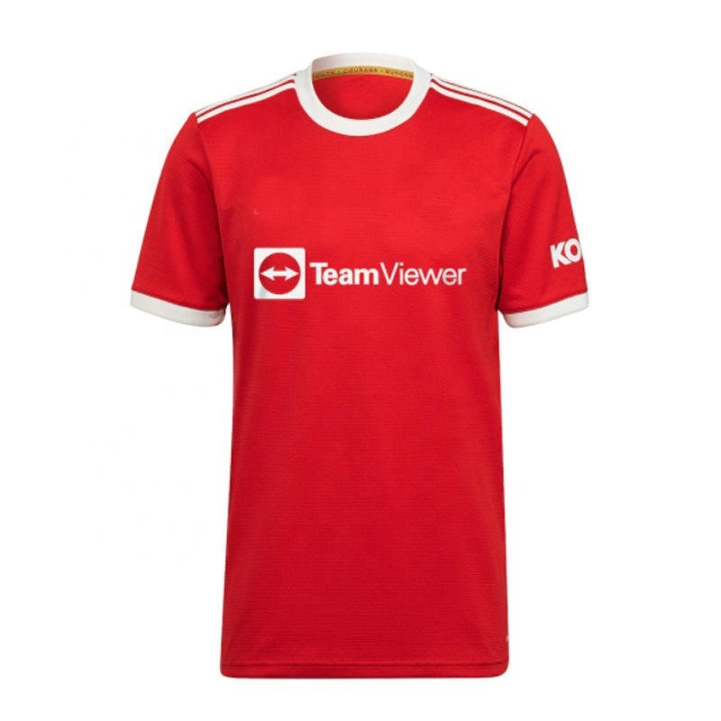 Factory direct sale custom print blank polyester brazilian sport fitness football short sleeved men's t-shirt in bulk