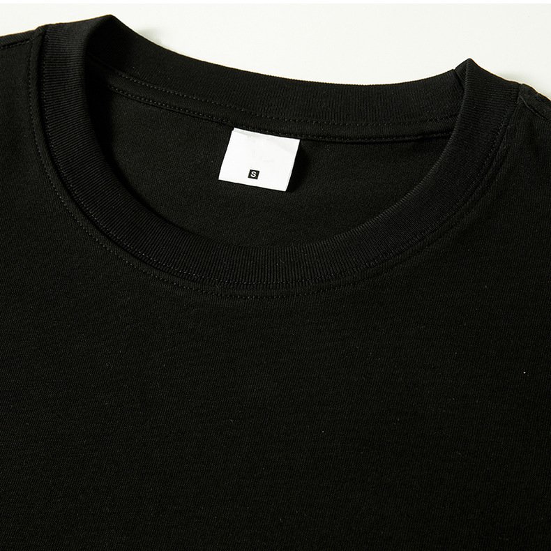 custom color screen dtg print plus size blank streetwear vintage short sleeve drop shoulder oversized t-shirts