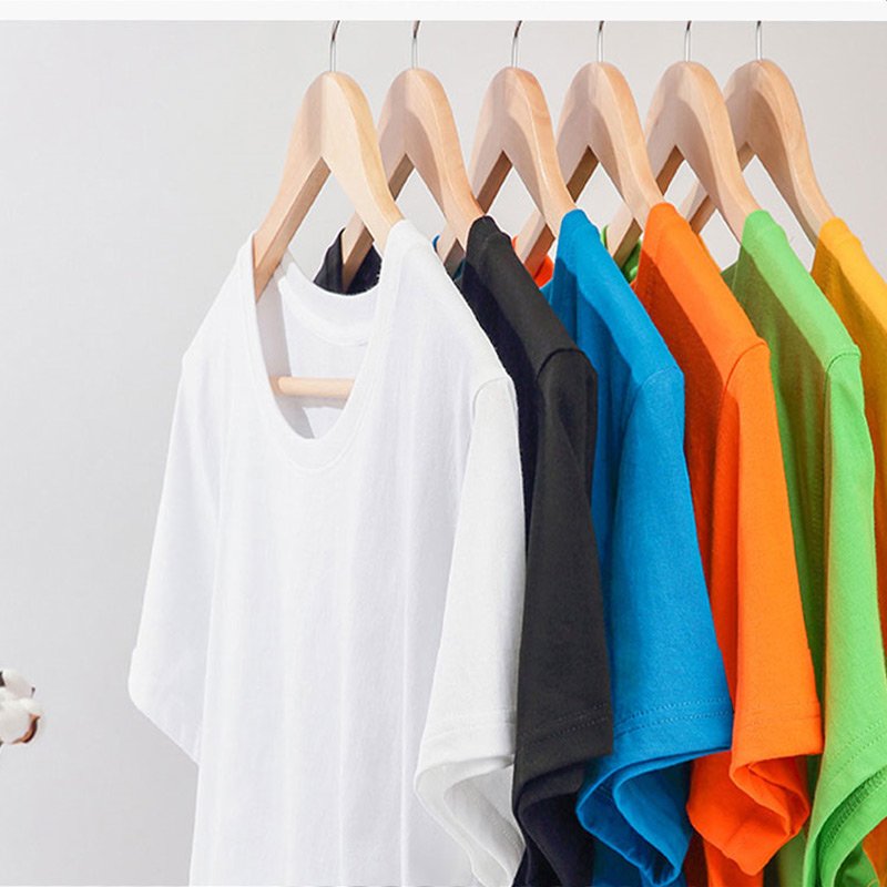 T-shirt Wholesale Free sample custom printed Private label soft crew-neck custom screen printed logo cotton men's T-shirt