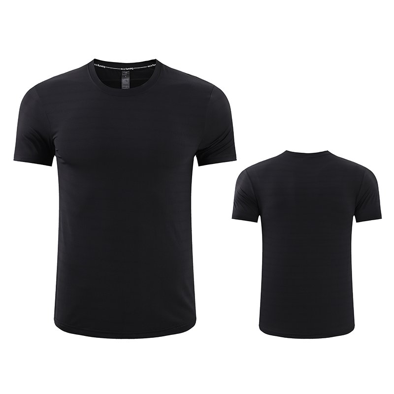 Wholesale Blank Elastic Sportswear Gym Fitness T Shirts for Men