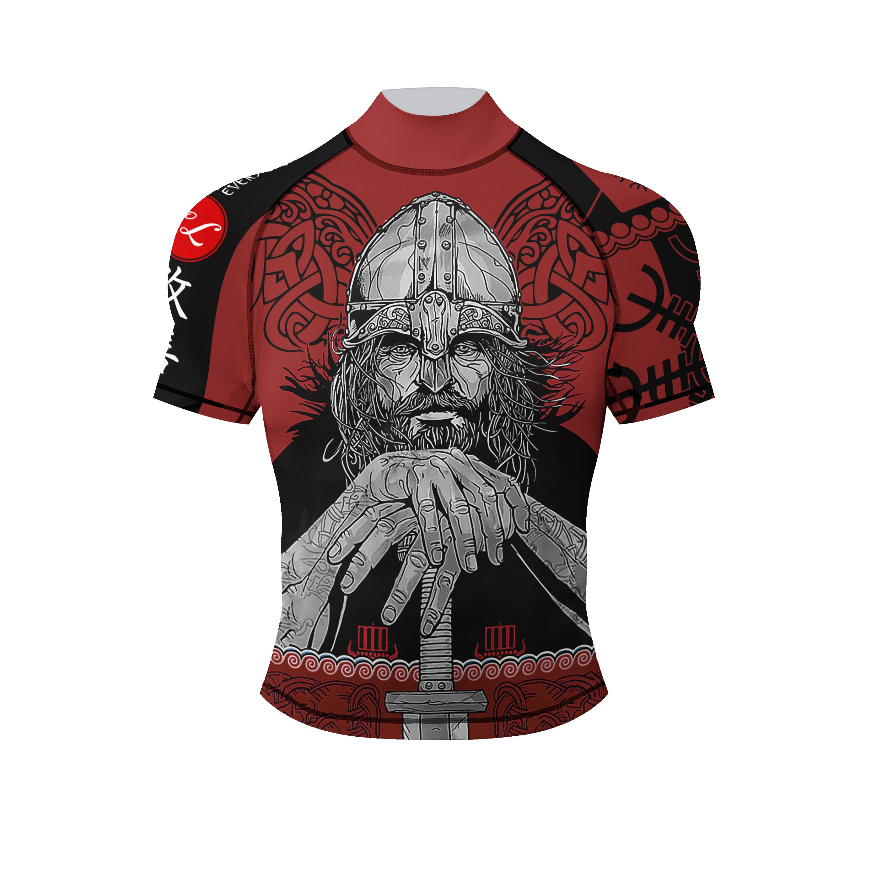 Cody Lundin short sleeve polyester men's superhero spiderman sublimation printing t-shirts gym wear compression rash guard