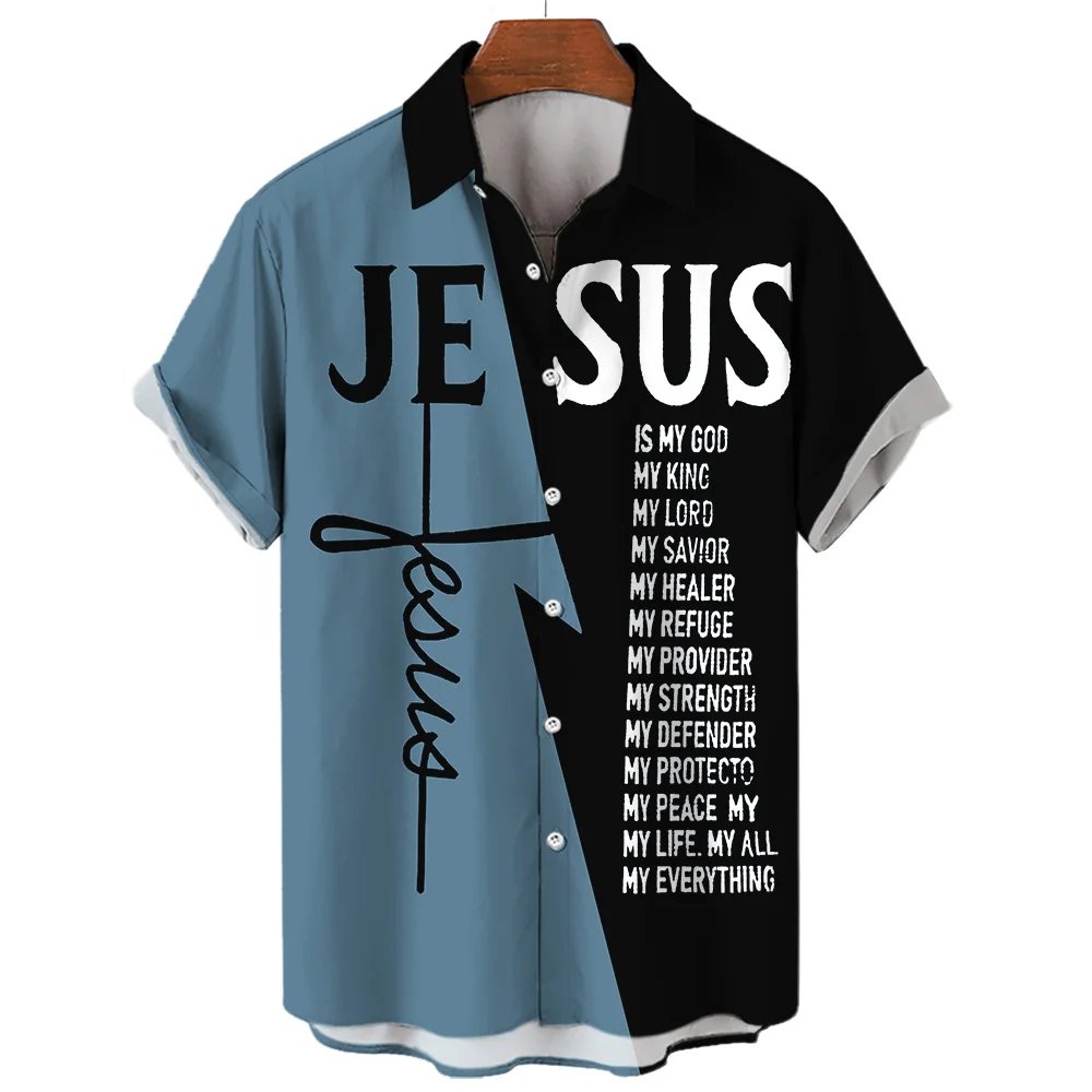 Crusades Shirt For Men 2024 Fashion Men's Polo Top Short Sleeved Casual T-shirt 3d Print Hawaiian Shirt Oversized Men's Clothing