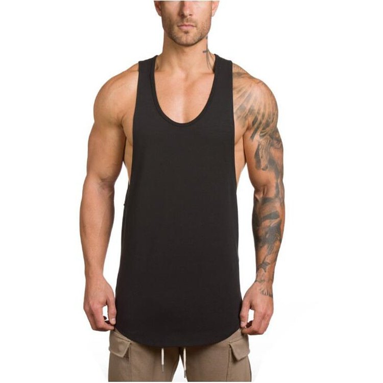 Men's Quick Dry Workout Tank Top Gym Muscle Tee Fitness Bodybuilding Sleeveless T Shirt