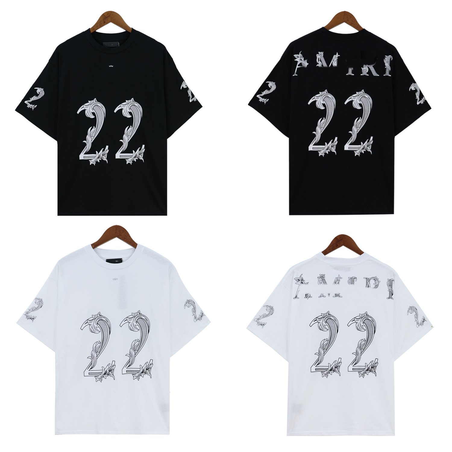 wholesale High quality Designer famous brand unisex tshirt Casual print custom 100% cotton graphic t shirts men