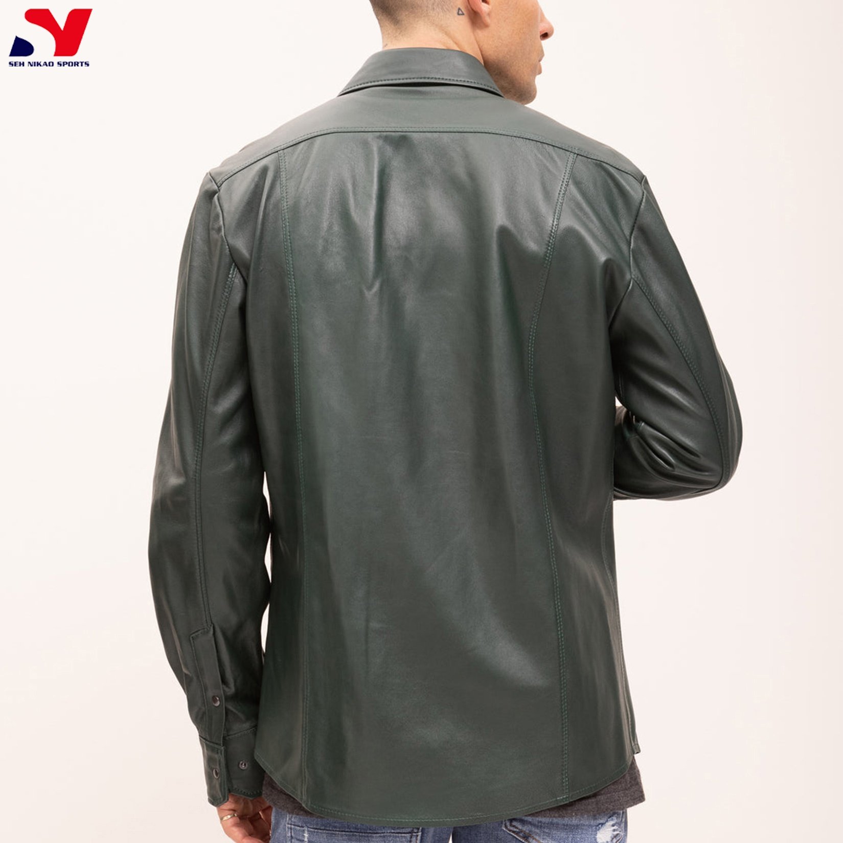 Men's Shirt Suede Leather Shirts For Men In Bulk High Quality Made In Pakistan ODM/OEM Designs low cost cheap price
