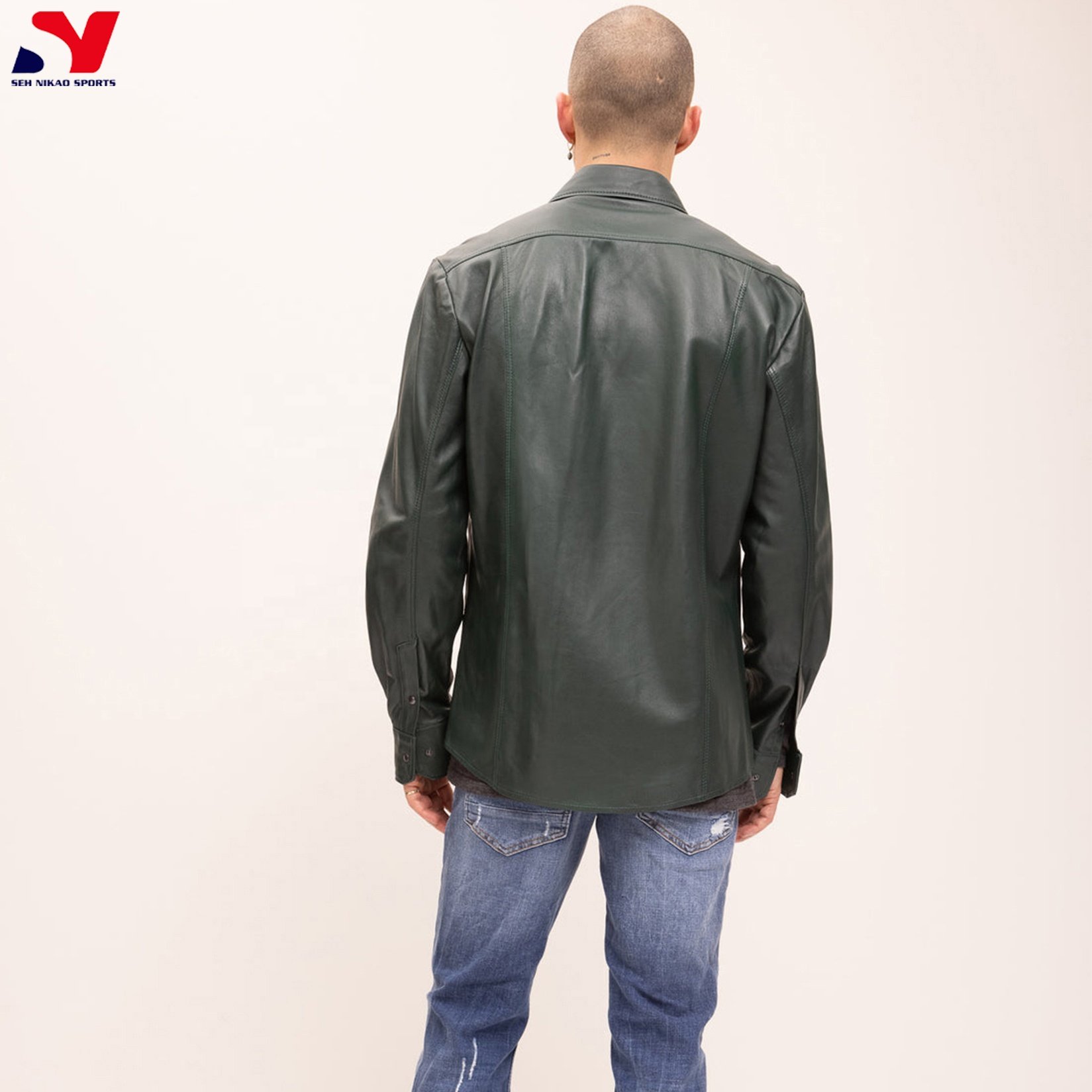 Men's Shirt Suede Leather Shirts For Men In Bulk High Quality Made In Pakistan ODM/OEM Designs low cost cheap price