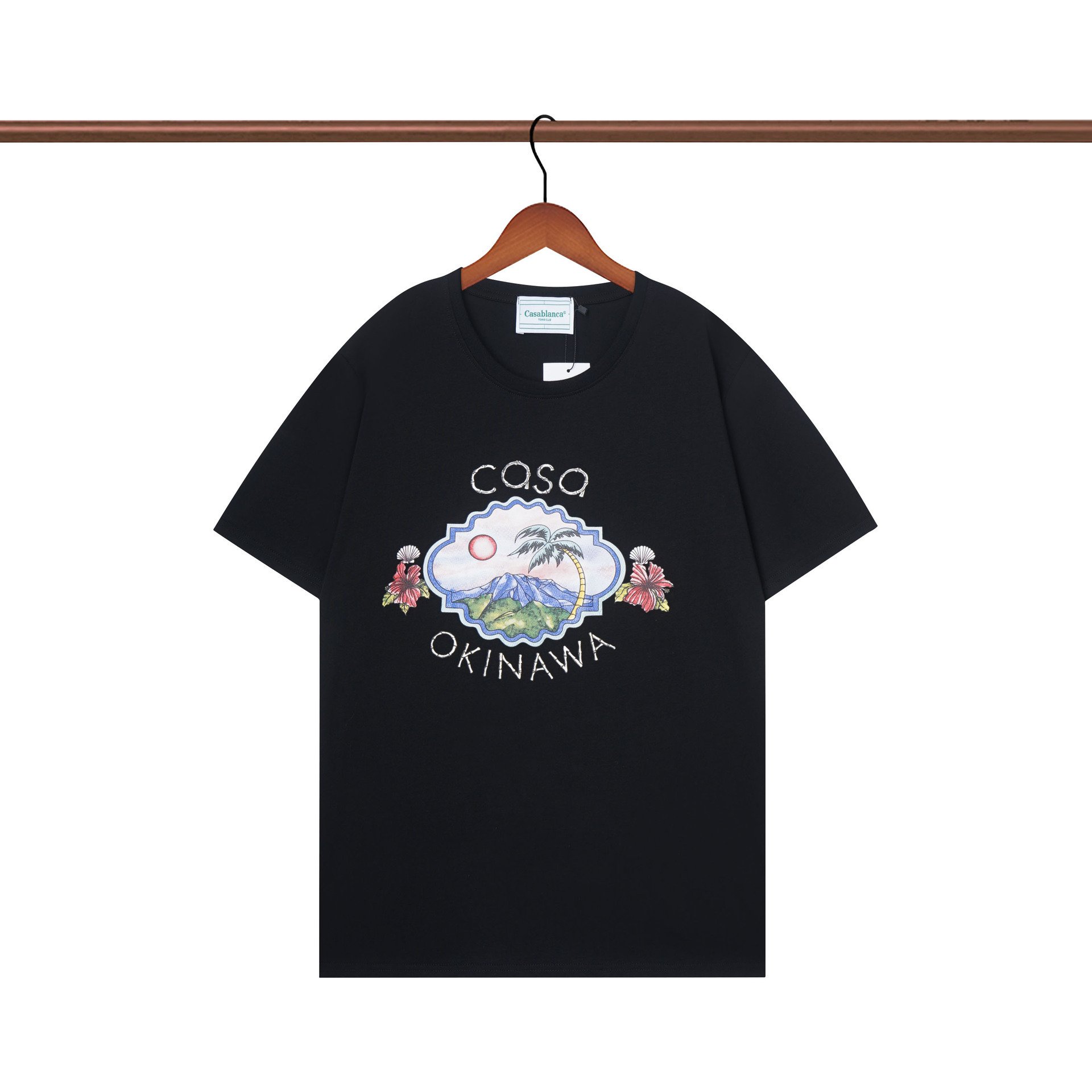 Customized wholesale of high-quality cotton oversized men's T-shirts with printed patterns, high-quality pure cotton T-shirts