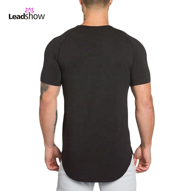 Mens fitness apparel Blank Custom Cut Off Workout Fitness Tracksuit Polyester Mens Gym Wear Mens T Shirt