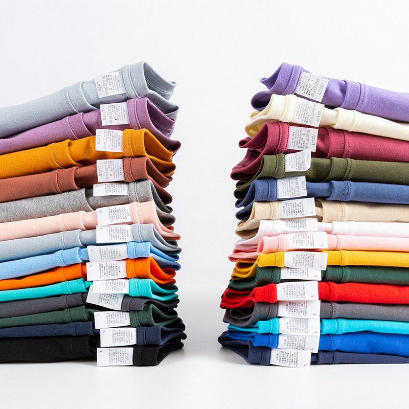 Wholesale Custom 200G Combed Cotton Normal Shoulder Loose T-shirt For Man High Quality O-neck Blank Men's T-shirt