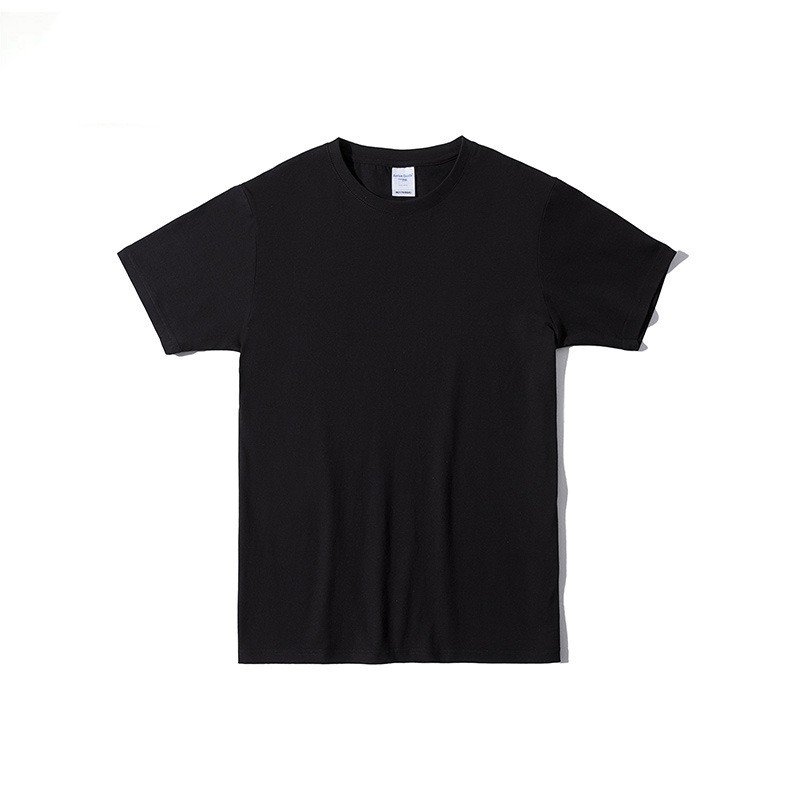 Wholesale Custom 200G Combed Cotton Normal Shoulder Loose T-shirt For Man High Quality O-neck Blank Men's T-shirt