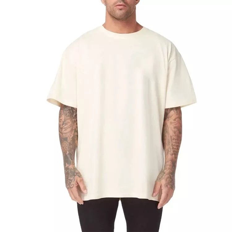 Hot sale Custom Fashion Oversized 100% cotton men's clothes t-shirt Casual sports gym t-shirts for men