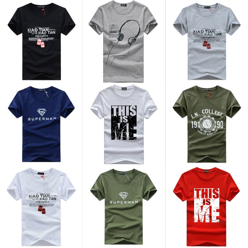 2024 Factory wholesale high - quality men's shirts short - sleeved fashion men's T-shirts