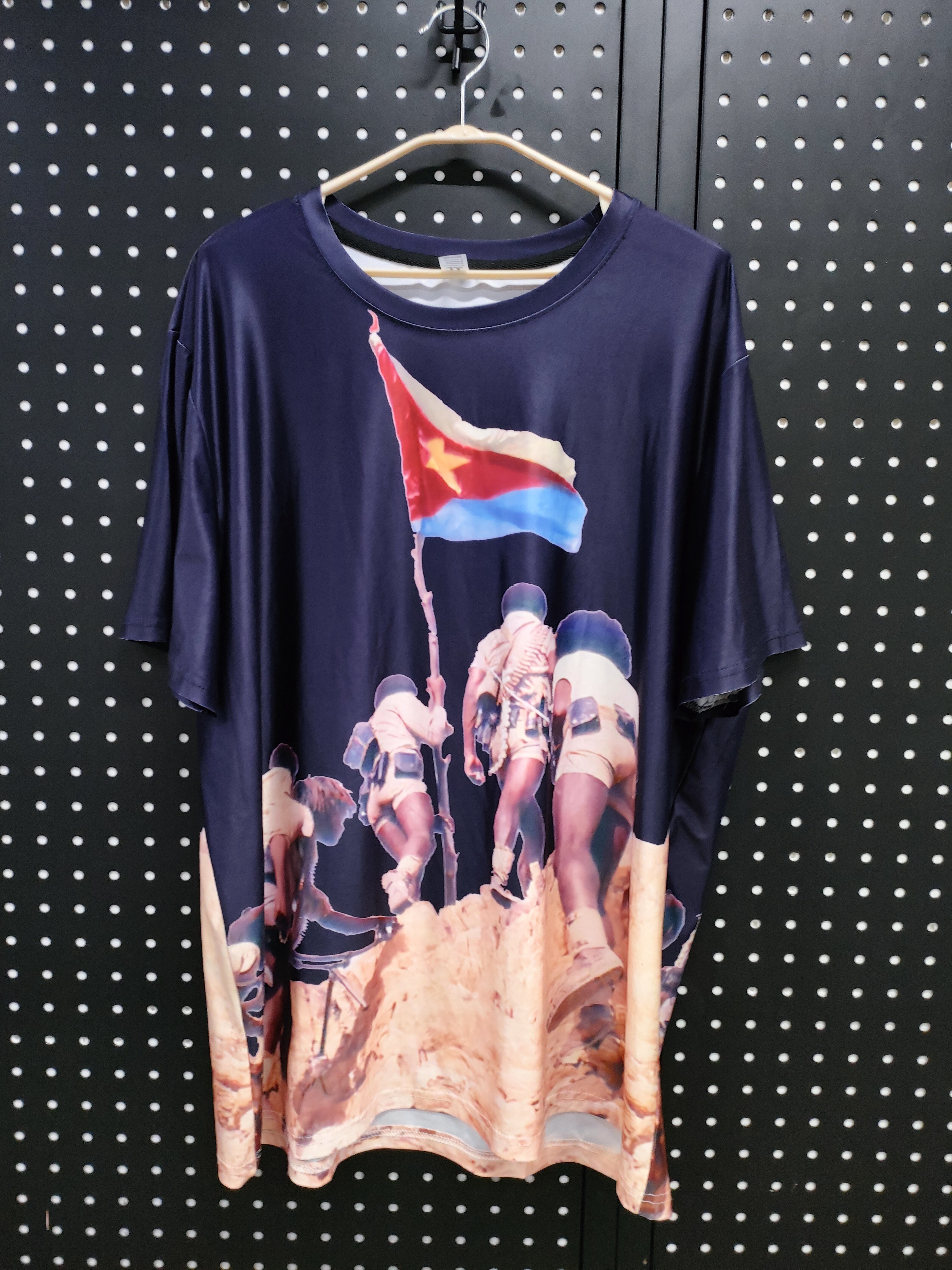 Wholesale Bulk OEM Clothing EL Salvador Custom Private Label Print Graphic Blank T Shirt Popular Men Gym Tops Tees Hot Shirts