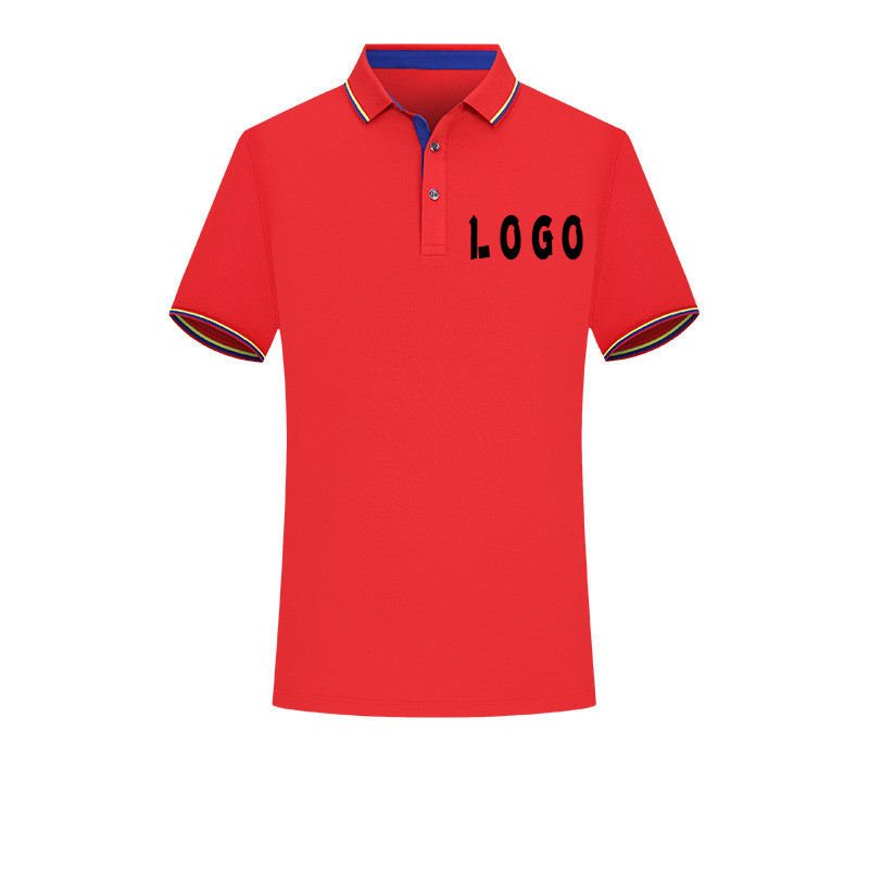 Sales Promotion Custom Logo Solid Color Plain Blank Pique Polyester Embroidery Washed T Shirt Cotton T-shirts Men's Polo Shirts