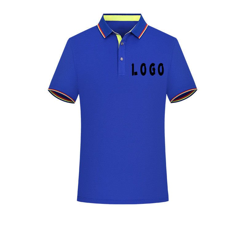 Sales Promotion Custom Logo Solid Color Plain Blank Pique Polyester Embroidery Washed T Shirt Cotton T-shirts Men's Polo Shirts