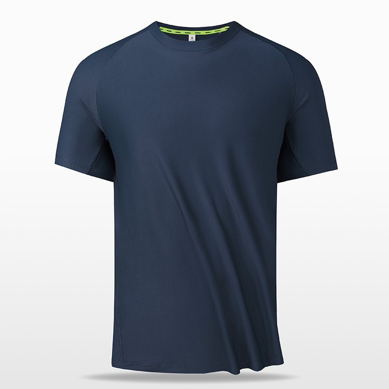 2024 Unisex fast dry gym nylon spandex t shirt sports men's t-shirts logo customize women's t-shirts